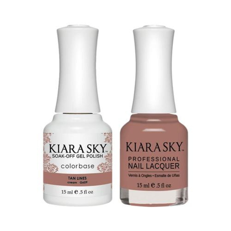 Kiara Sky Classic Gel & Polish Duo – 609 Tan Lines