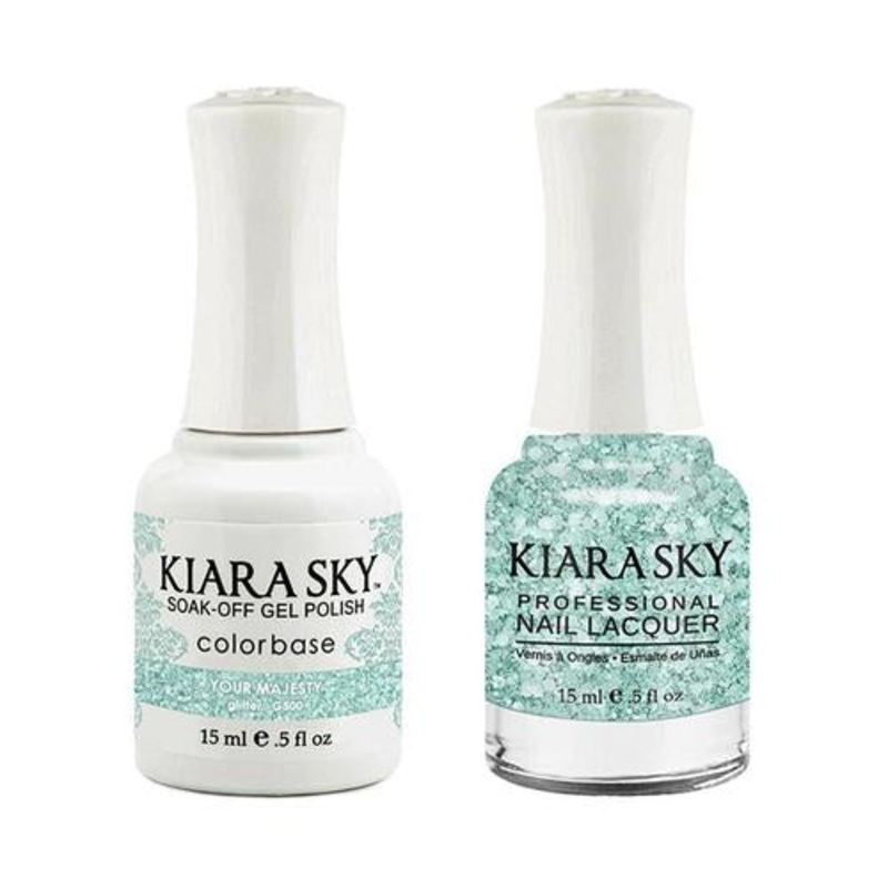 Kiara Sky Classic Gel & Polish Duo – #500 Your Majesty