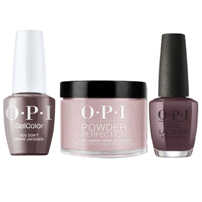 OPI Intelli-Gel Trio – F15 You Don’t Know Jacques!