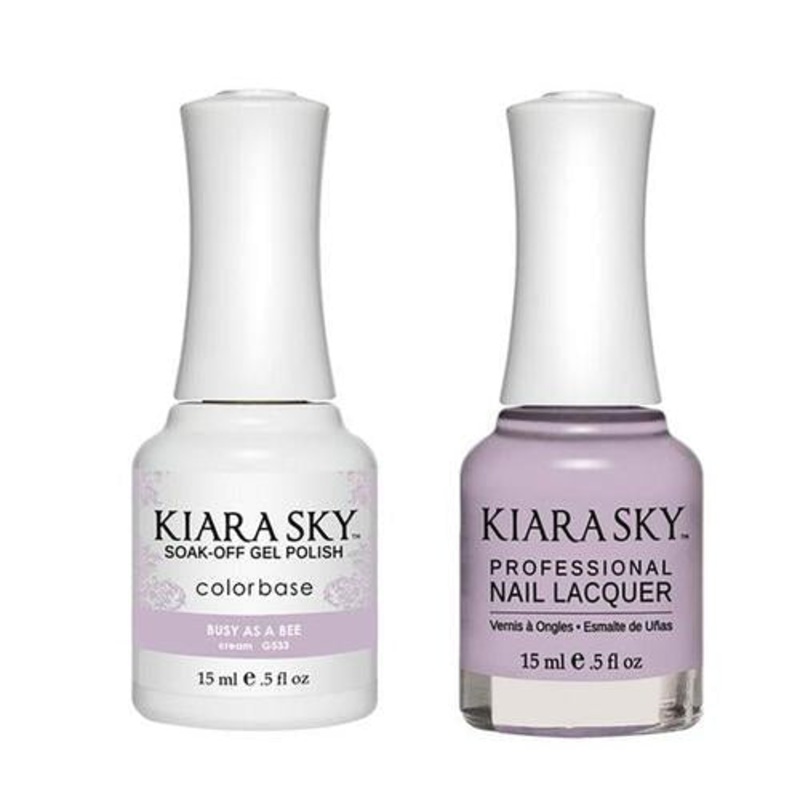 Kiara Sky Classic Gel & Polish Duo – #533 Busy As A Bee